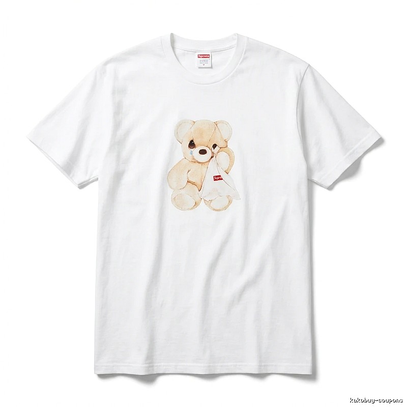Supreme Bear Trend Brand White T-shirt