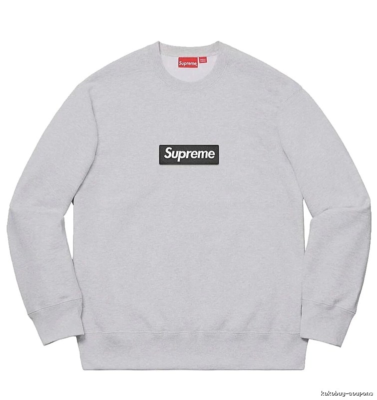 Supreme Classic Logo hoodie Gray Red Oversized with Travel-Friendly Style