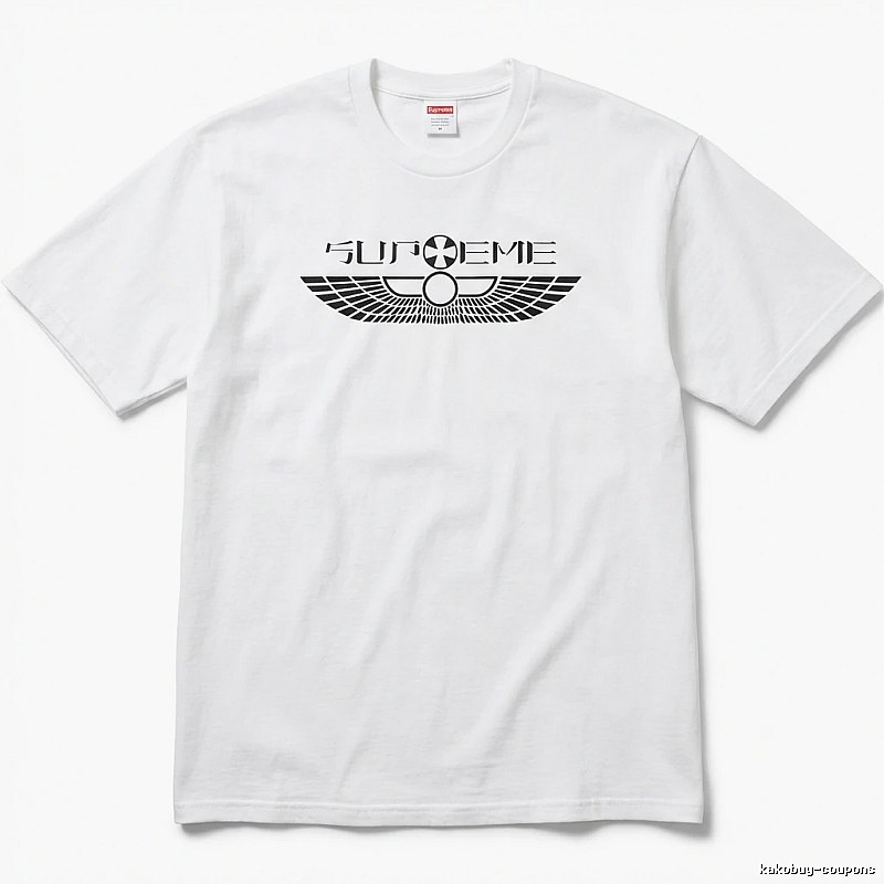 Supreme Wing Wind White T-shirt