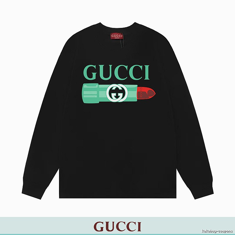 Sweatshirt by Gucci with Black Gucci Sweatshirt with Green