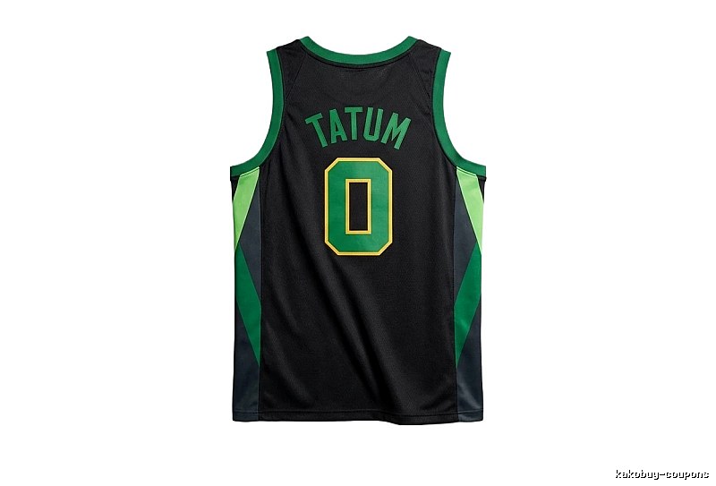 Tatum series black and green trendy brand jerseys