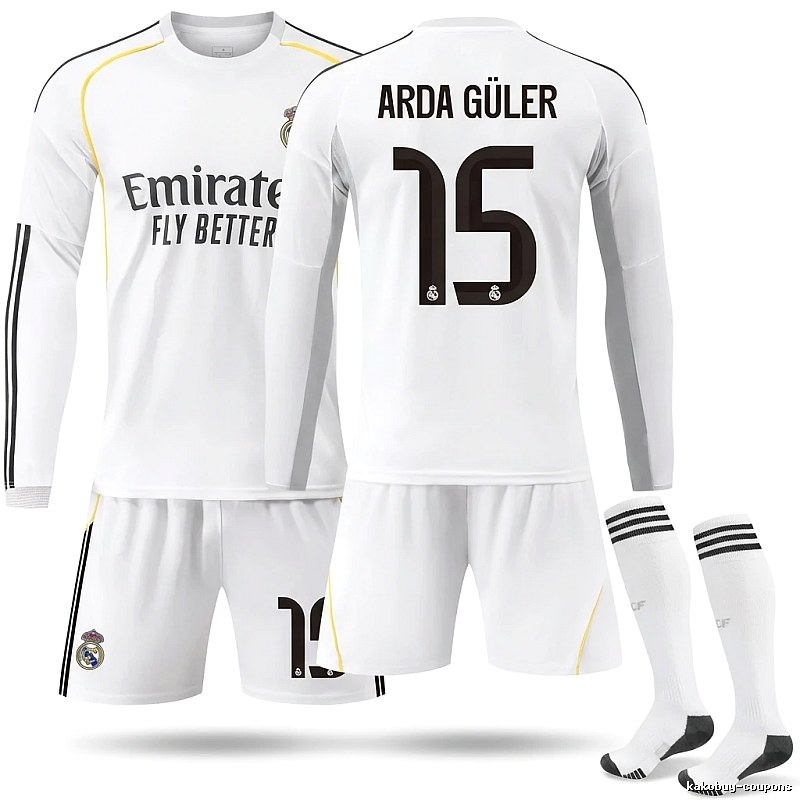 The white jersey series of Real Madrid Guler.