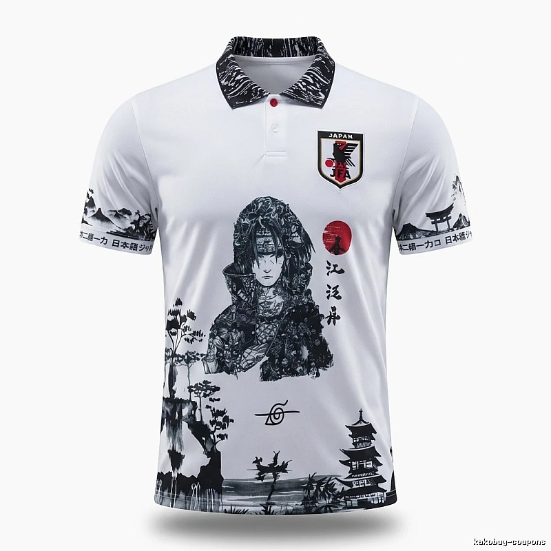 Tokyo Ghoul wind white short-sleeved shirt.