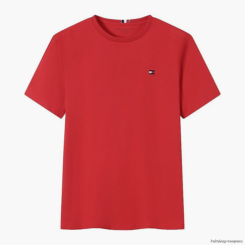 Tommy Hilfiger Red Logo T-Shirt Weekend Wear