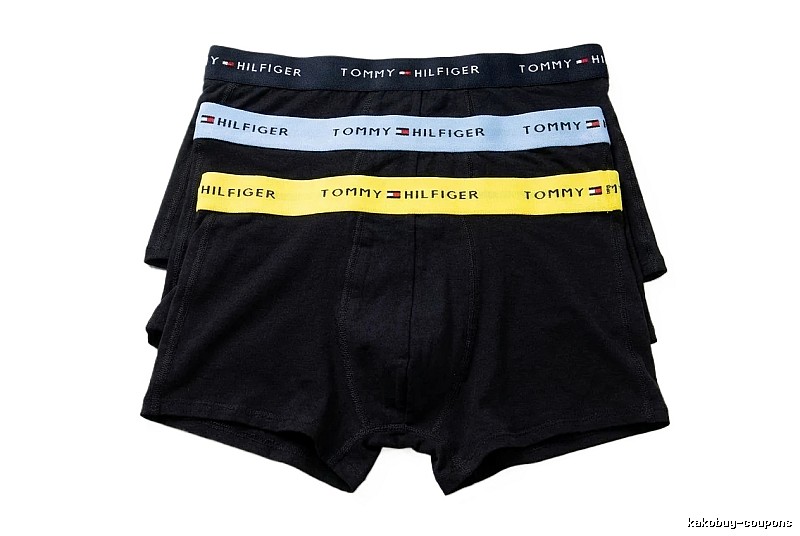 TOMMY HILFIGER trendy brand black underwear