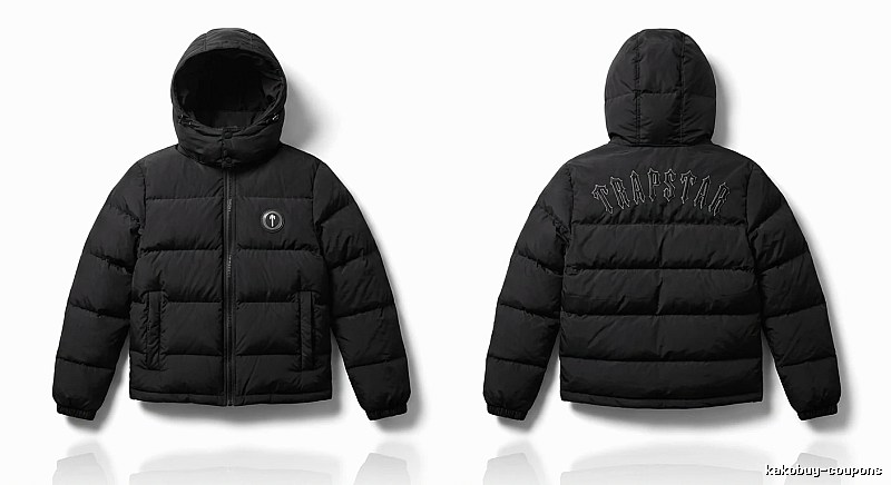 Trapstar Black Trendy and Cool Down Jacket