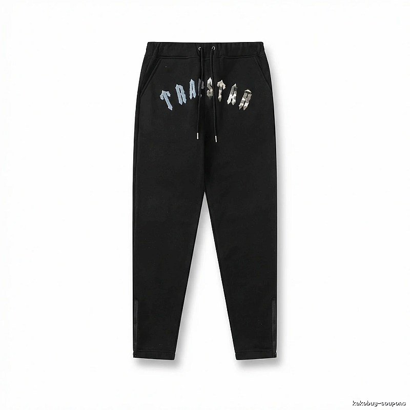 Trapstar Letter Style Black Sweatpants