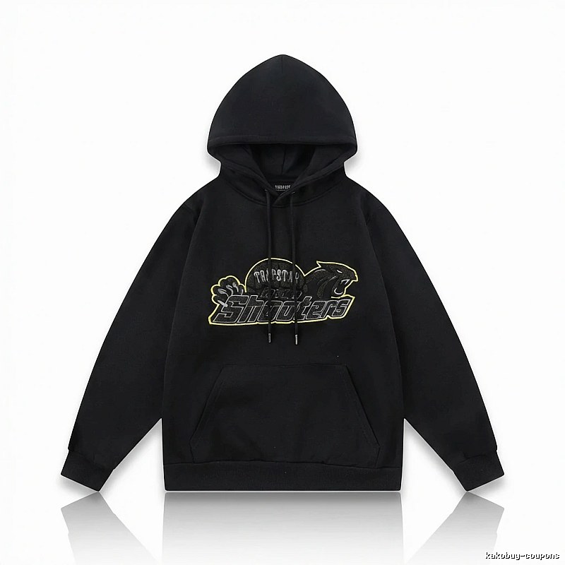 Trapstar Print Trendy and Cool Black Sweatshirt