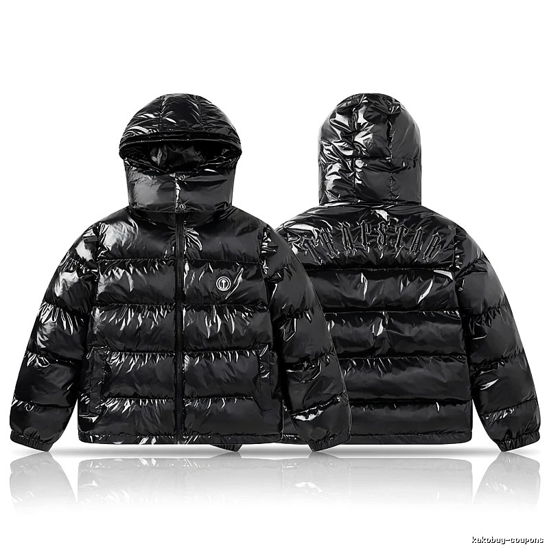 Trapstar Trendy Glossy Black Down Jacket