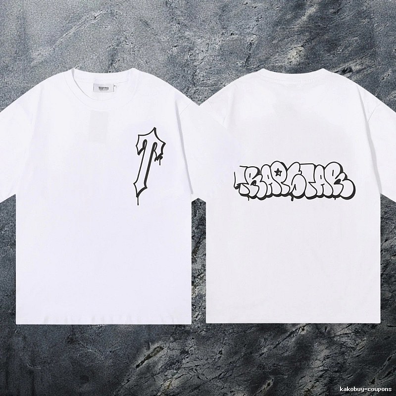 Trapstar Weekend Keys graphic T-shirt Black White Key for Weekend Wear