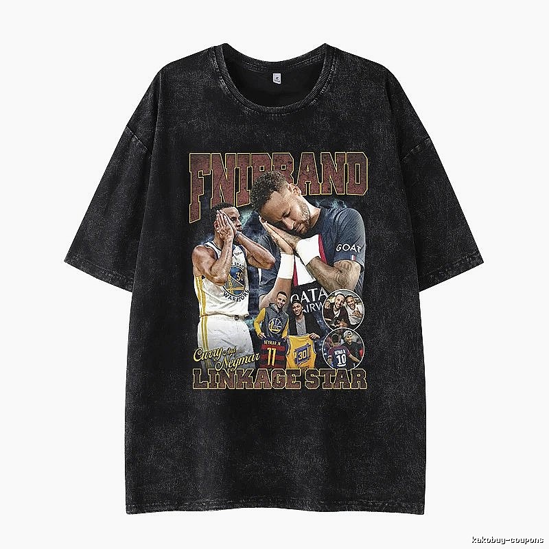 Tupac Relaxed Portrait graphic T-shirt Black Tupac Collage with Designer-Inspired Detail