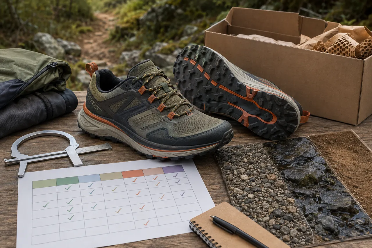 kakobuy Salomon Trail Shoe Spreadsheet Guide visual guide for kakobuy